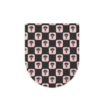 Caduceus Pattern Print Toilet Lid Cover