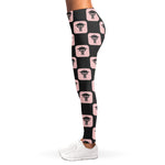Caduceus Pattern Print Women's Leggings