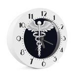 Caduceus Symbol Of Medicine Print Alarm Clock