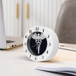 Caduceus Symbol Of Medicine Print Alarm Clock