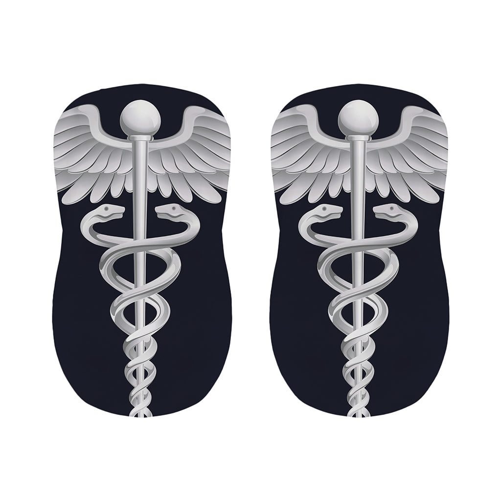 Caduceus Symbol Of Medicine Print Bar Stool Covers