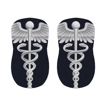 Caduceus Symbol Of Medicine Print Bar Stool Covers
