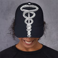 Caduceus Symbol Of Medicine Print Baseball Cap