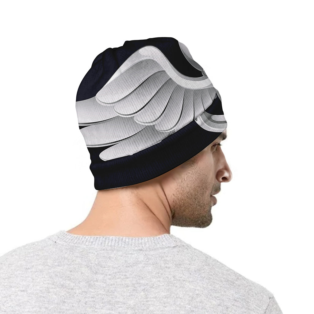 Caduceus Symbol Of Medicine Print Beanie