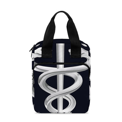 Caduceus Symbol Of Medicine Print Bible Tote Bag