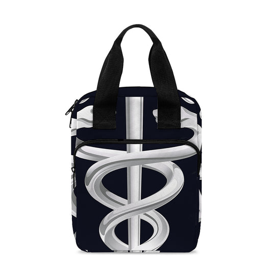 Caduceus Symbol Of Medicine Print Bible Tote Bag
