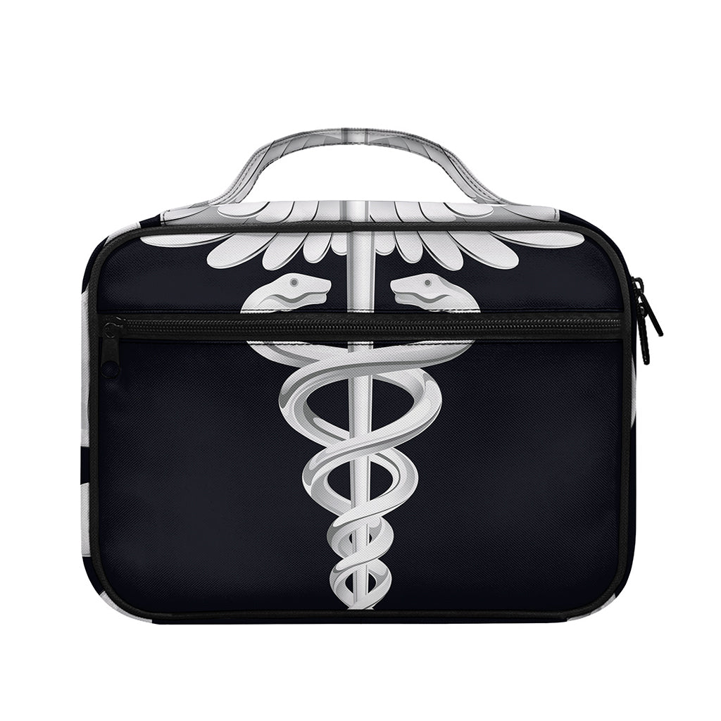 Caduceus Symbol Of Medicine Print Briefcase Bible Bag