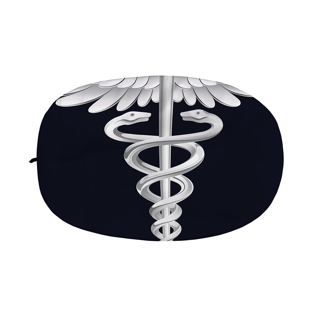 Caduceus Symbol Of Medicine Print Car Side Mirror Covers