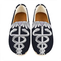 Caduceus Symbol Of Medicine Print Casual Shoes
