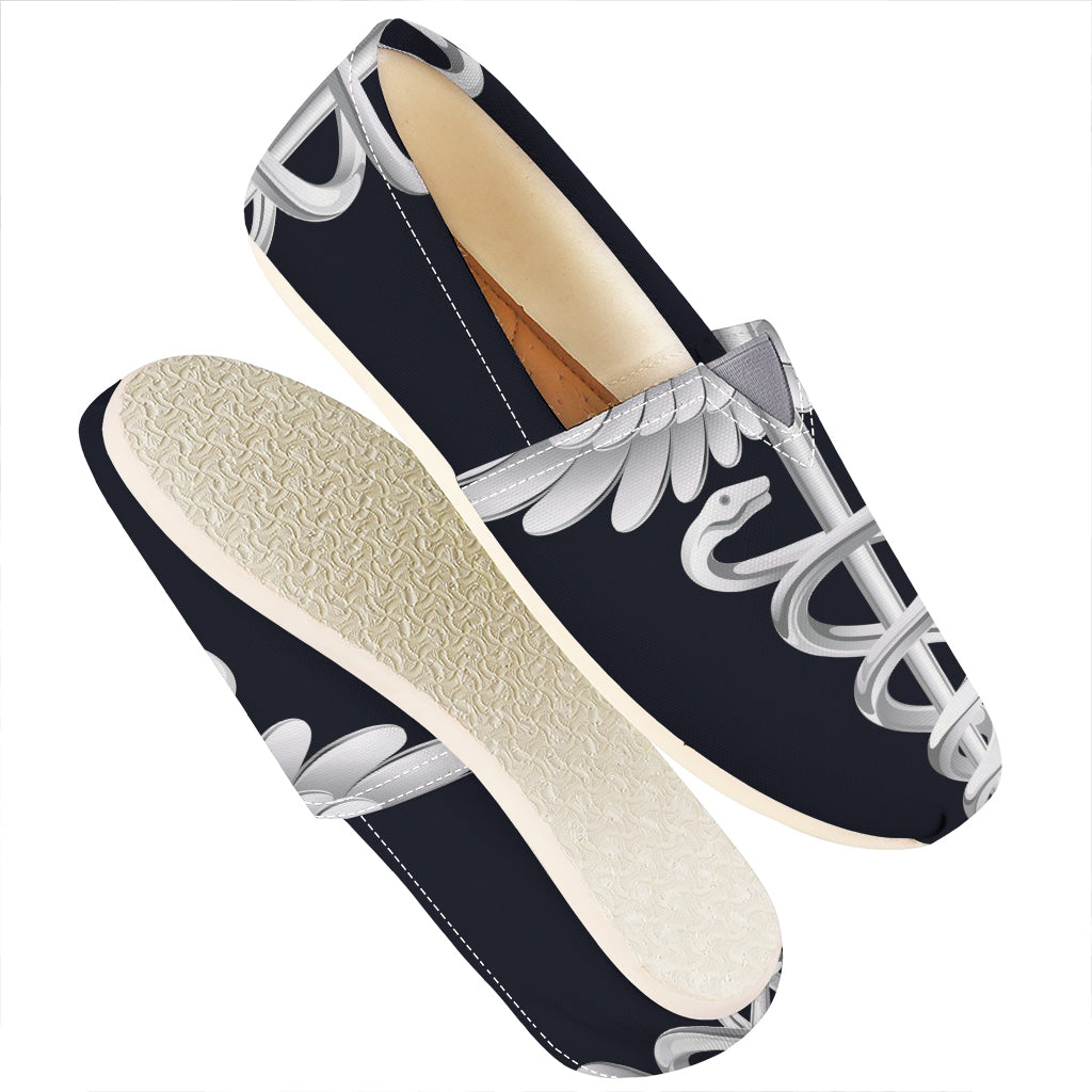 Caduceus Symbol Of Medicine Print Casual Shoes