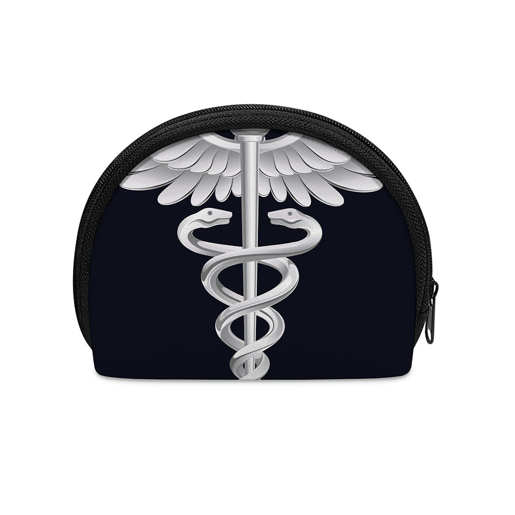 Caduceus Symbol Of Medicine Print Coin Purse