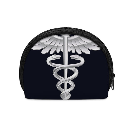 Caduceus Symbol Of Medicine Print Coin Purse