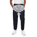 Caduceus Symbol Of Medicine Print Cotton Sweatpants