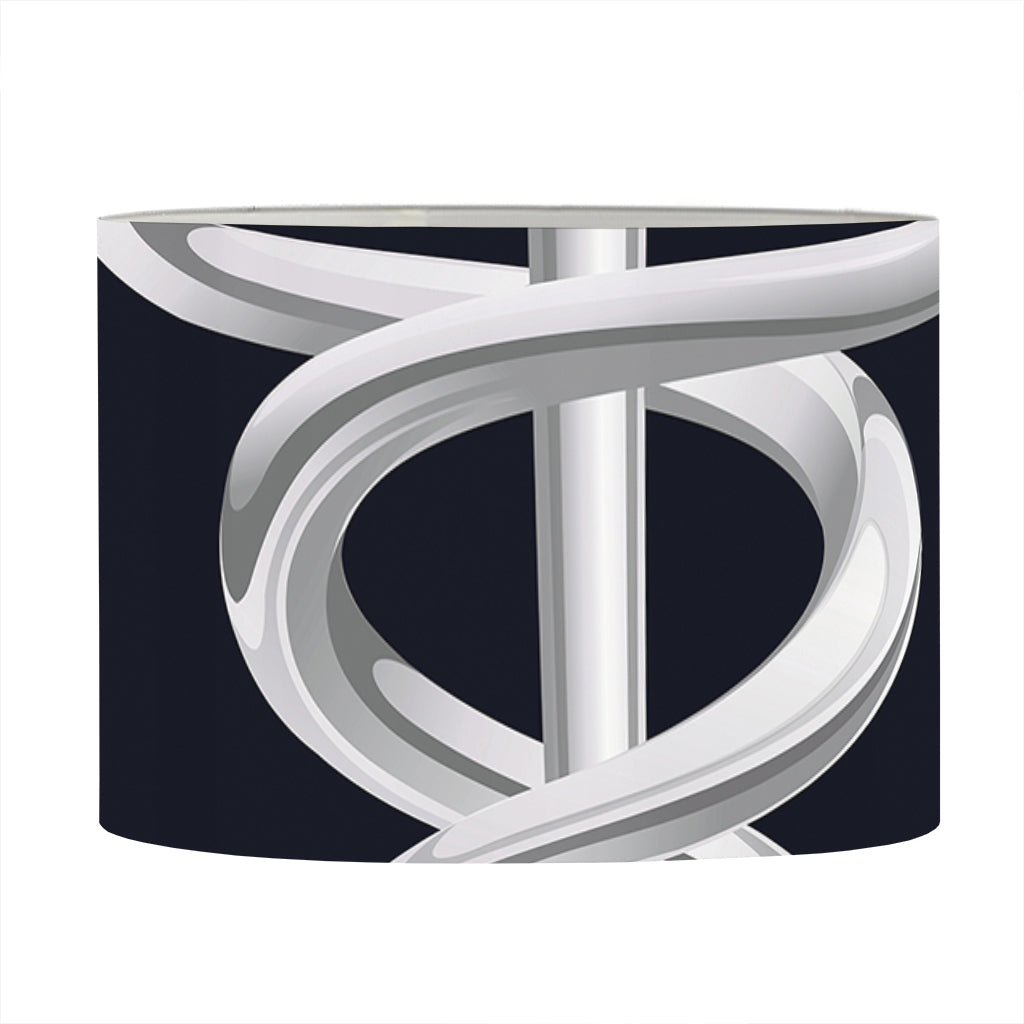 Caduceus Symbol Of Medicine Print Drum Lamp Shade
