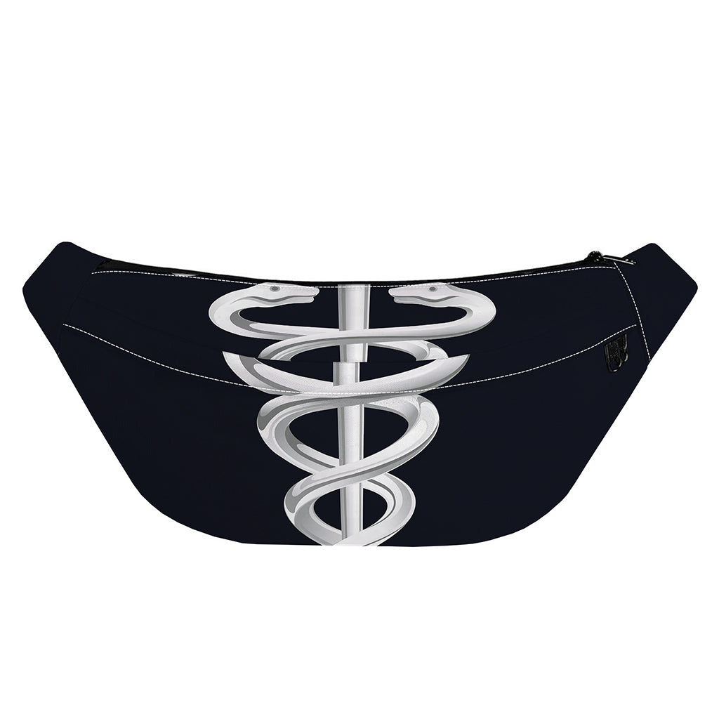 Caduceus Symbol Of Medicine Print Fanny Pack