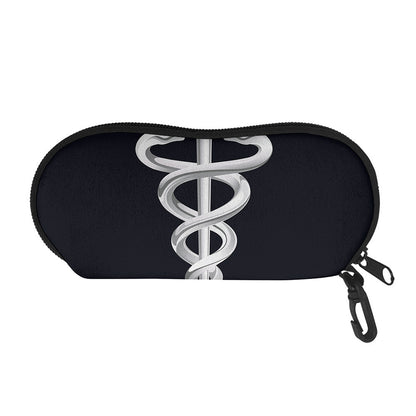 Caduceus Symbol Of Medicine Print Glasses Case