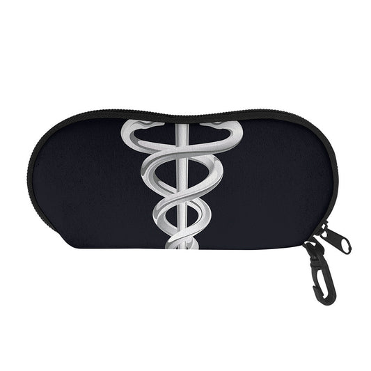 Caduceus Symbol Of Medicine Print Glasses Case