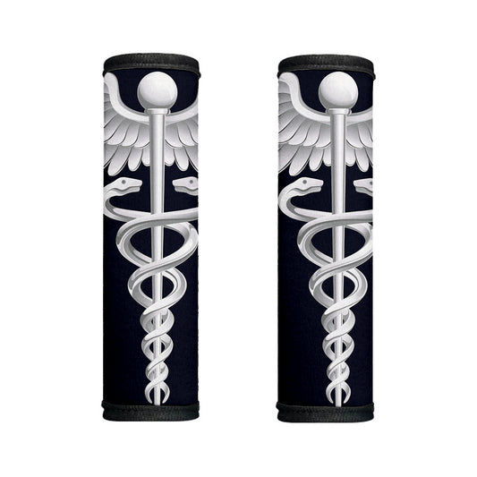 Caduceus Symbol Of Medicine Print Handle Covers