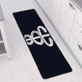 Caduceus Symbol Of Medicine Print Long Kitchen Mat