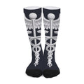 Caduceus Symbol Of Medicine Print Long Socks