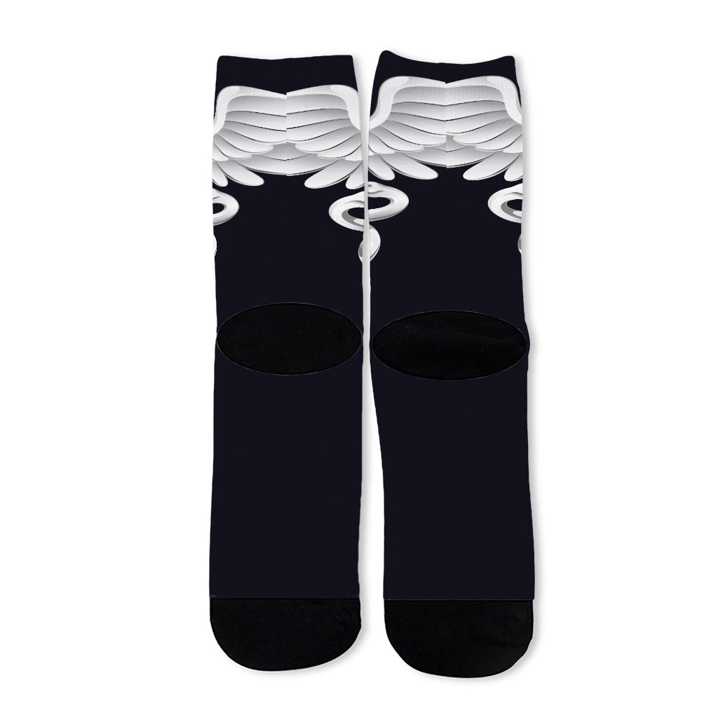 Caduceus Symbol Of Medicine Print Long Socks