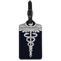 Caduceus Symbol Of Medicine Print Luggage Tag