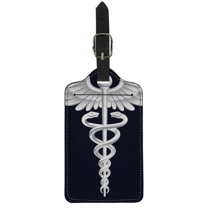 Caduceus Symbol Of Medicine Print Luggage Tag