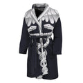 Caduceus Symbol Of Medicine Print Men's Bathrobe