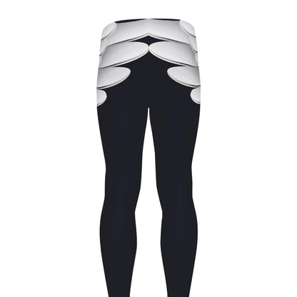 Caduceus Symbol Of Medicine Print Men's leggings