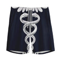 Caduceus Symbol Of Medicine Print Men's Athletic Shorts