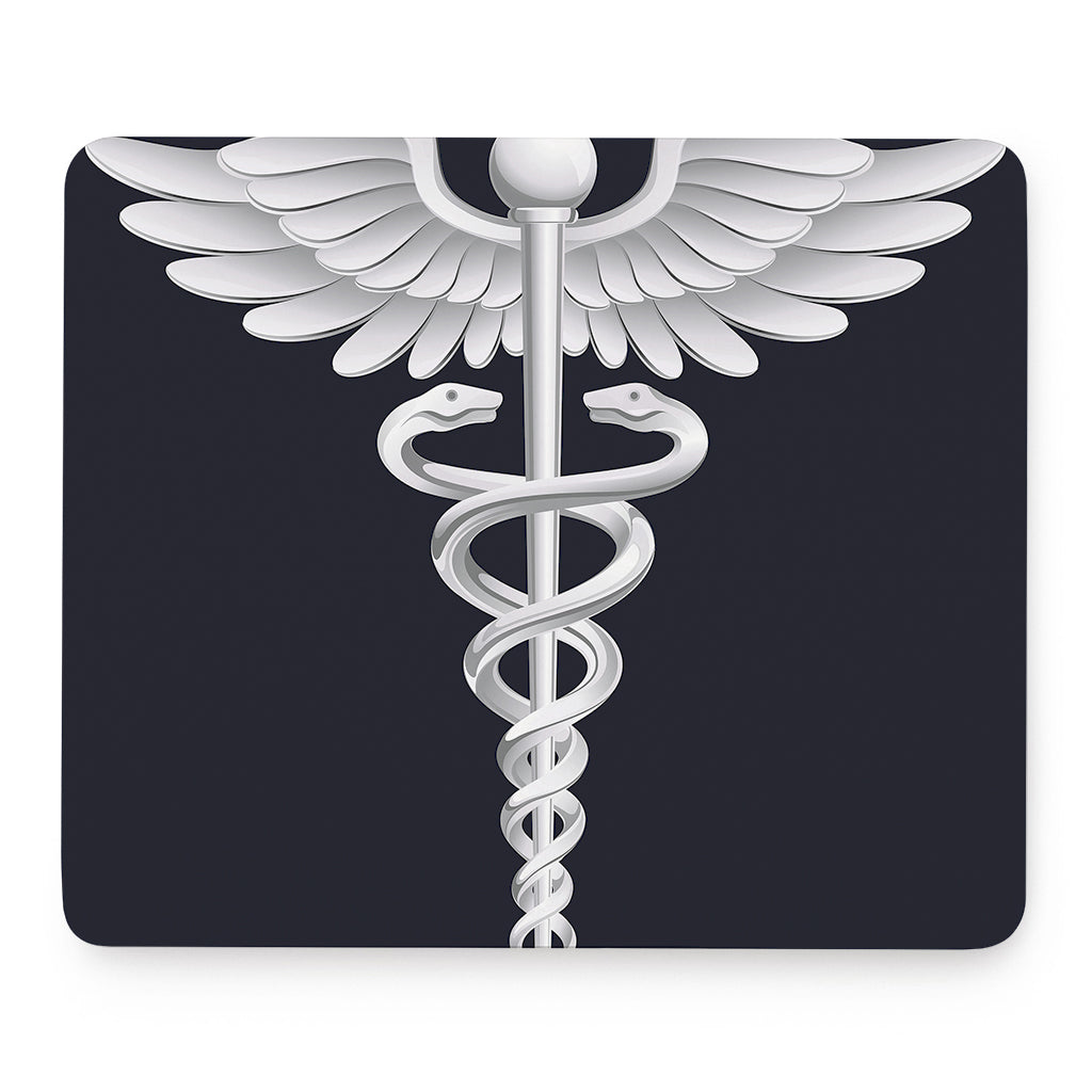 Caduceus Symbol Of Medicine Print Mouse Pad