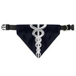 Caduceus Symbol Of Medicine Print Over The Collar Dog Bandana