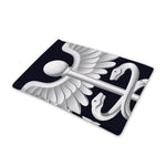 Caduceus Symbol Of Medicine Print Pet Cooling Mat Cover