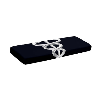Caduceus Symbol Of Medicine Print Piano Keyboard Cover
