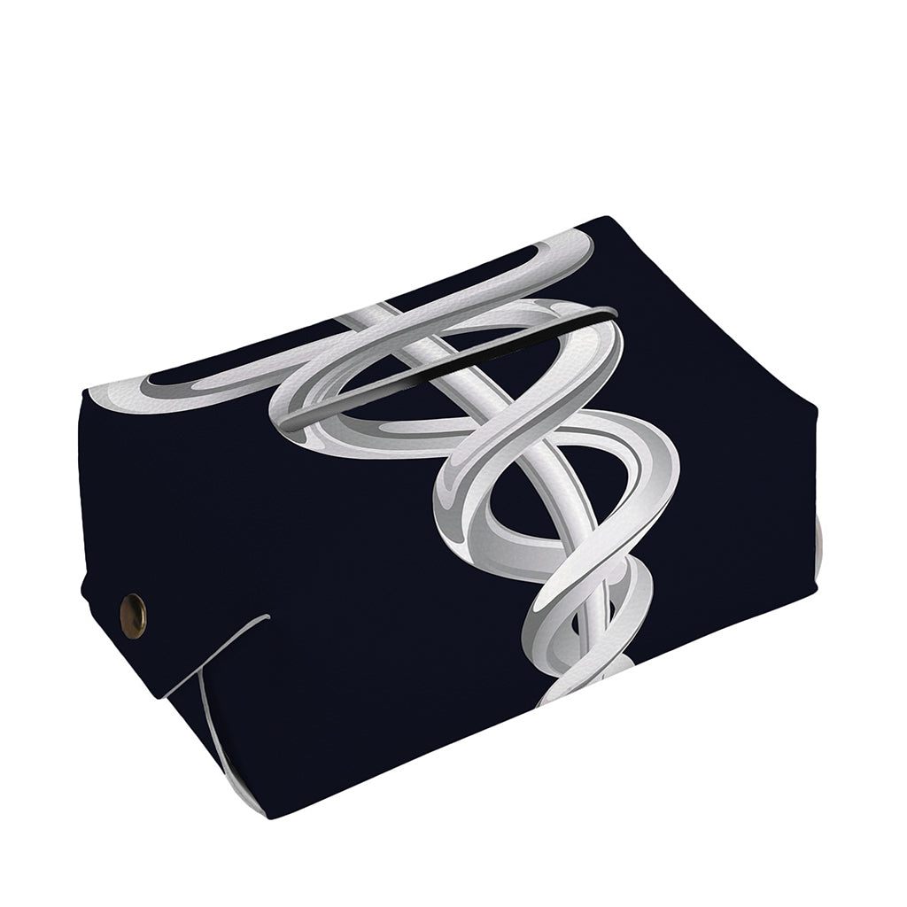 Caduceus Symbol Of Medicine Print Rectangle Tissue Box Cover