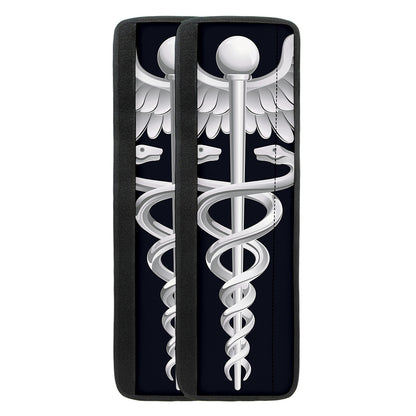 Caduceus Symbol Of Medicine Print Refrigerator Handle Covers