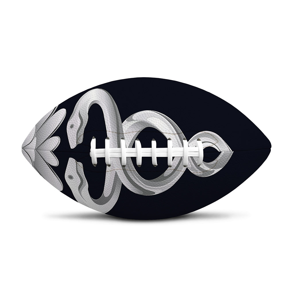 Caduceus Symbol Of Medicine Print Rugby Ball