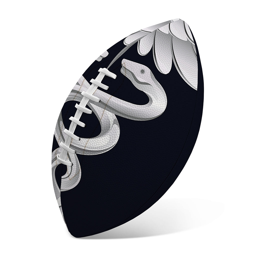 Caduceus Symbol Of Medicine Print Rugby Ball
