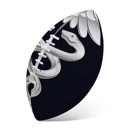 Caduceus Symbol Of Medicine Print Rugby Ball