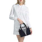 Caduceus Symbol Of Medicine Print Shoulder Handbag