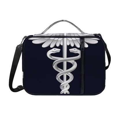 Caduceus Symbol Of Medicine Print Shoulder Strap Bible Bag