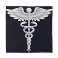 Caduceus Symbol Of Medicine Print Silk Bandana