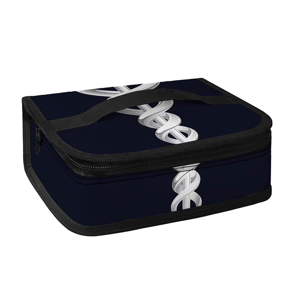 Caduceus Symbol Of Medicine Print Small Lunch Bag