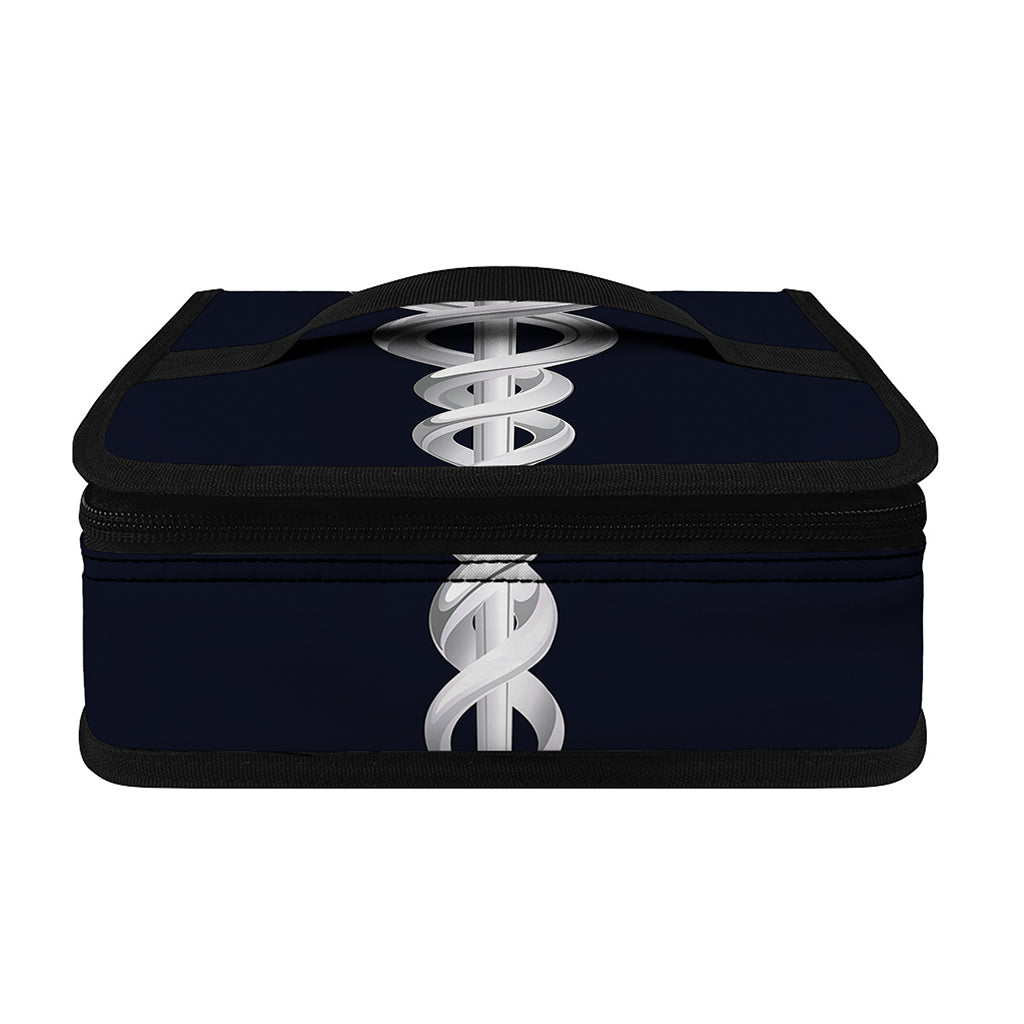 Caduceus Symbol Of Medicine Print Small Lunch Bag
