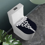 Caduceus Symbol Of Medicine Print Toilet Lid Cover