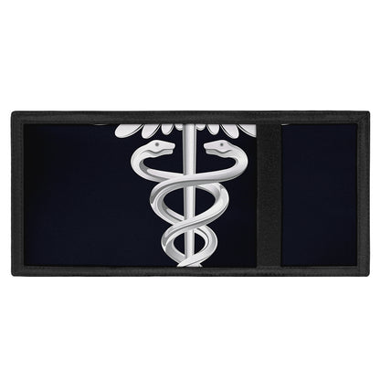 Caduceus Symbol Of Medicine Print Trifold Wallet