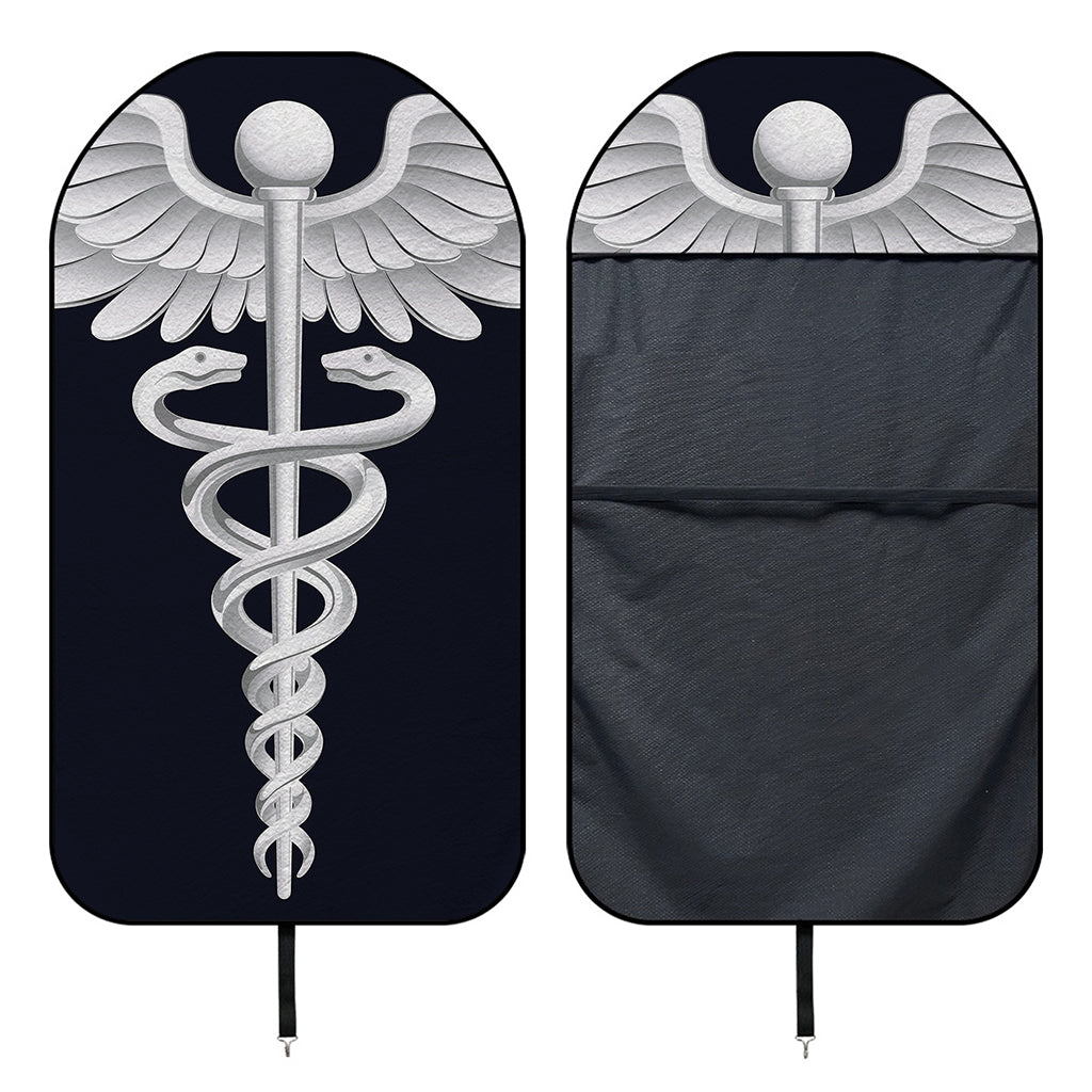 Caduceus Symbol Of Medicine Print Waterproof Car Seat Cover