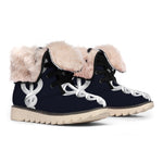 Caduceus Symbol Of Medicine Print Winter Boots