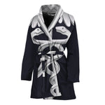 Caduceus Symbol Of Medicine Print Women's Bathrobe