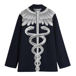Caduceus Symbol Of Medicine Print Women's Blazer